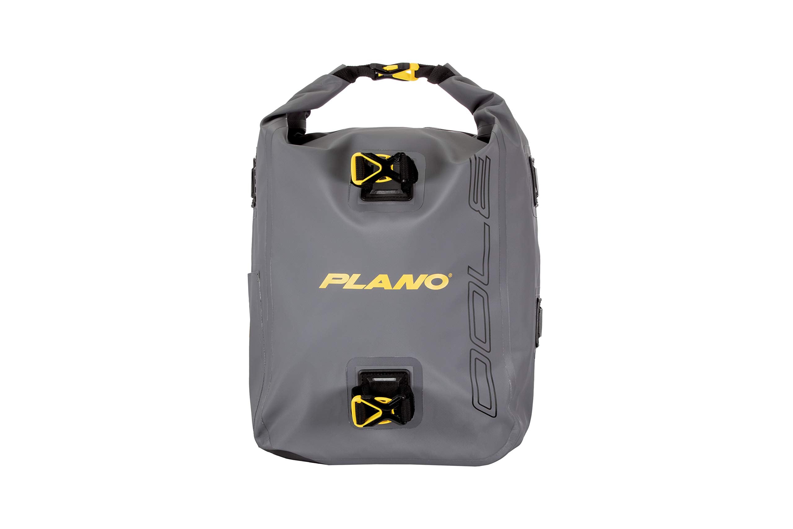 Plano Z-Series roll-top waterproof backpack side pocket for quick gear access.