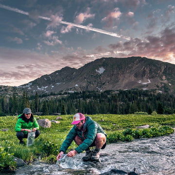 Platypus GravityWorks 6.0 L clean reservoir ensures safe tasting water.