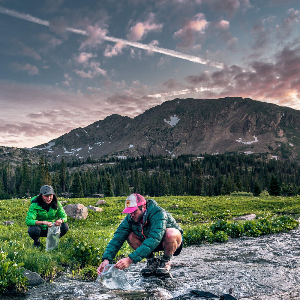 Platypus GravityWorks 6.0 L clean reservoir ensures safe tasting water.
