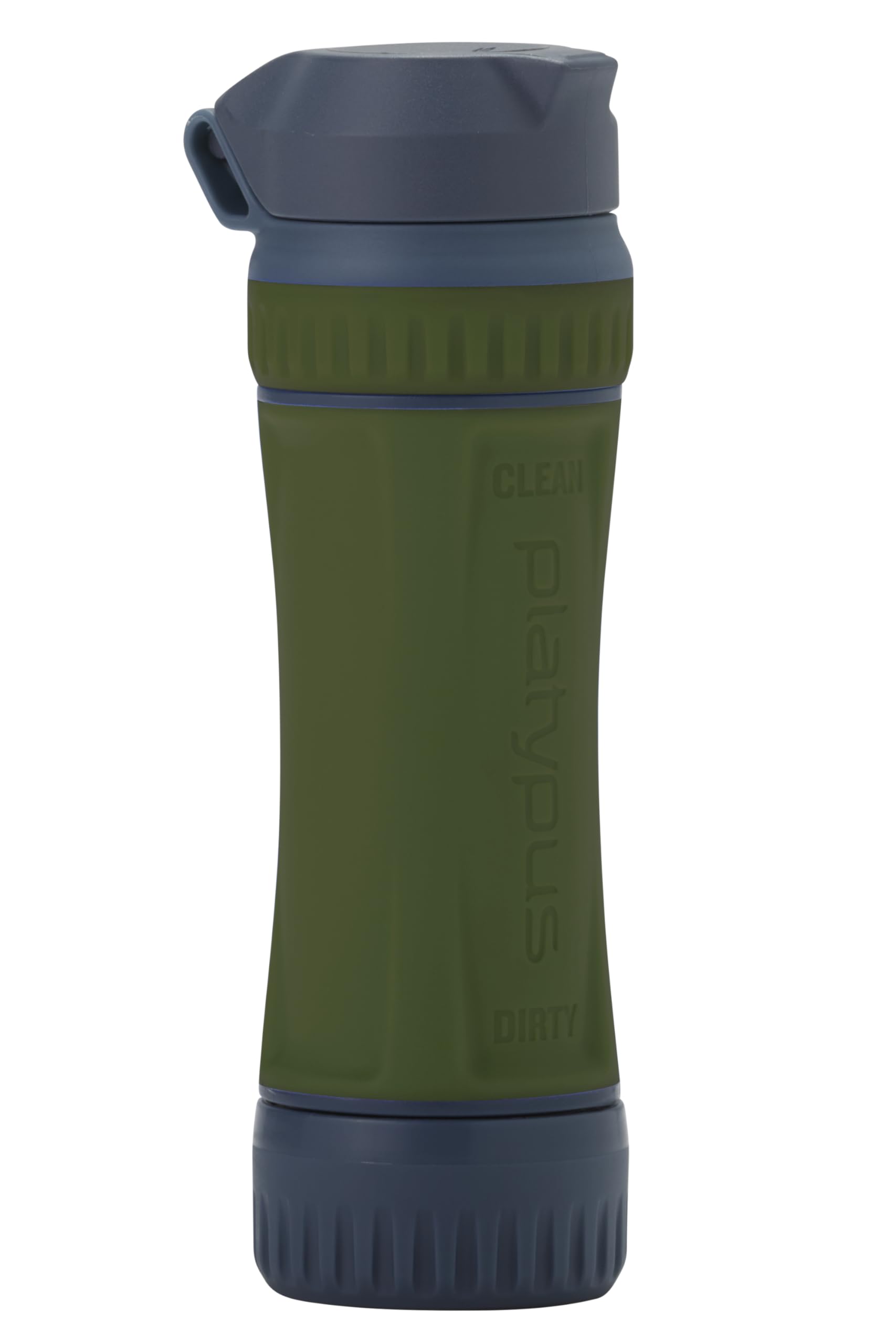Platypus QuickDraw ultralight filter body ready for trail use
