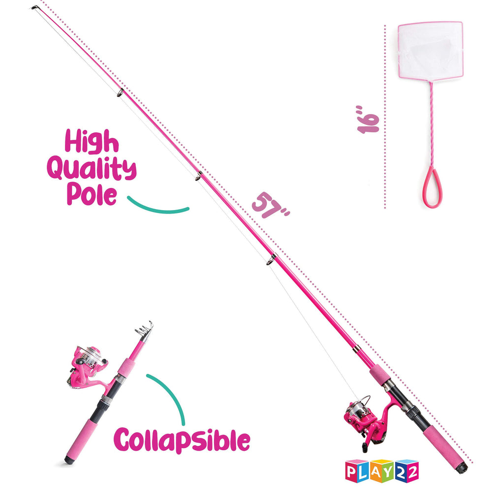 Play22 Bobbers and Hooks enable easy bite detection and reliable hookups.