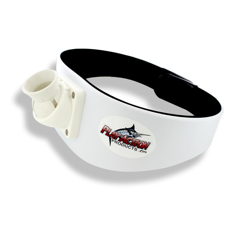 PlayAction B100M comfort pad reduces chafing for all-day fishing.