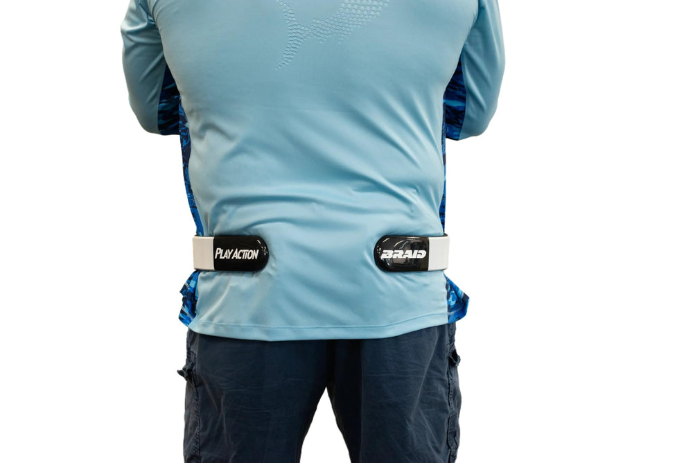 PlayAction B100XL is ready for shoulder harness use for added stability.