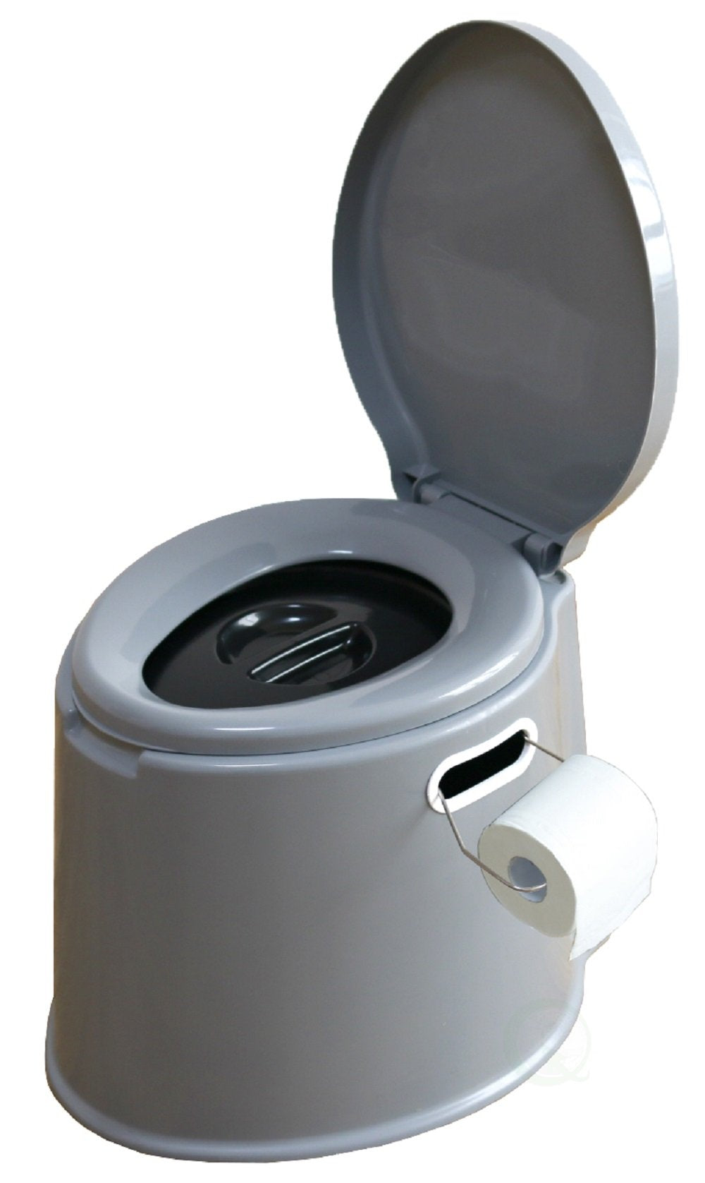 PLAYBERG portable toilet with removable bucket for easy waste disposal on trips