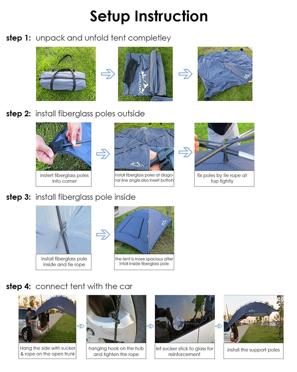PlayDo carry bag and quick setup enables easy transport.