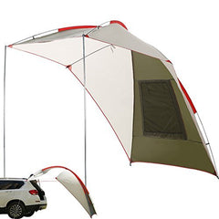 PlayDo awning mounted on vehicle side offering versatile shade