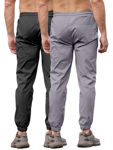 PLEPAN men's cargo joggers drawstring adjustment enables customizable fit for outdoor activity