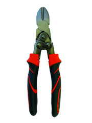 P-Line 8-inch nickel plated carbon steel cutters for heavy-duty hook and leader trimming