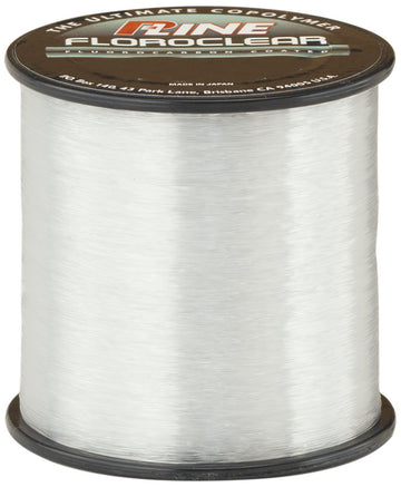 P-Line Floroclear fluorocarbon-coated spool with low memory for smooth casting and stealthy water entry
