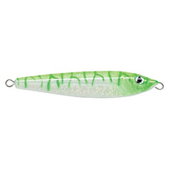 P-Line PHDJ9-22 Hali-Drop lure glows on the belly for deep-water visibility and halibut targeting