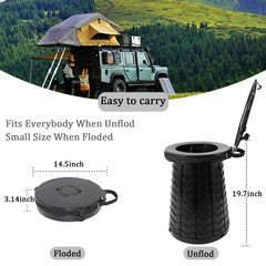 PLOGGING XXL adjustable-height setup demonstrates customizable comfort for adults and kids.