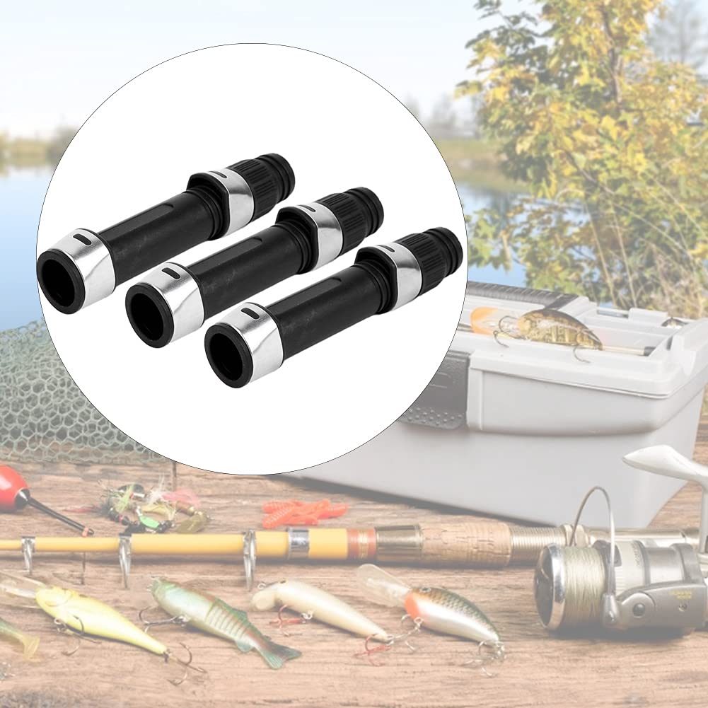 Plplaaoo ACS reel seat locking mechanism close-up confirms stable reel feet.