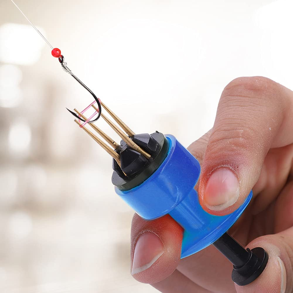 plplaaoo Baits Clip blue variant for easy identification on water.