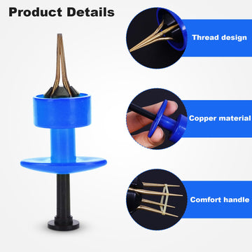 plplaaoo Baits Clip conical hanging design for easy bait attachment.