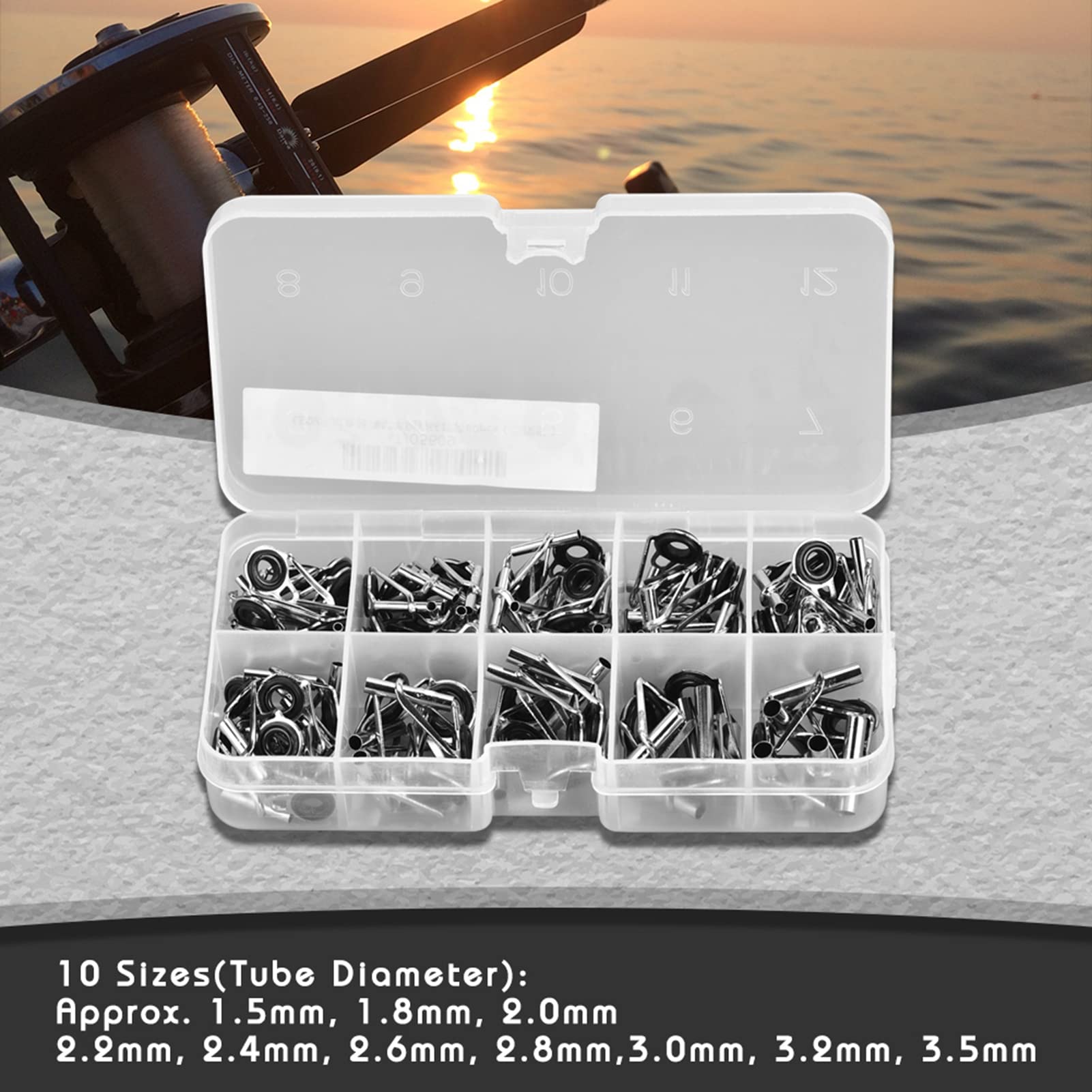 plplaaoo ceramic inserts provide smooth line guidance reducing friction