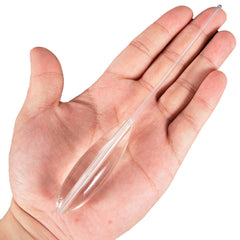 plplaaoo clear Bombarda float 10g front view offers versatile sizing for lures.