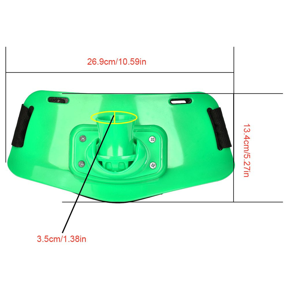 plplaaoo fishing fighting belt rotatable rod holder enables smooth rod control
