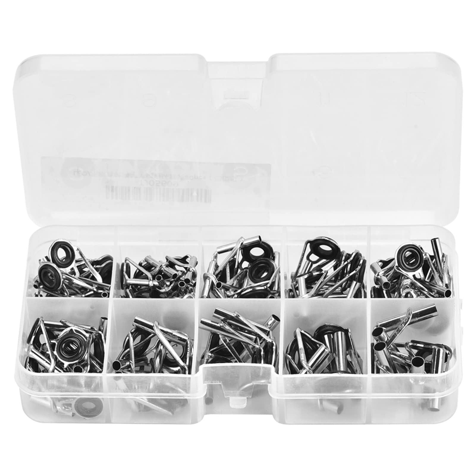 plplaaoo fishing rod guide kit storage case keeps parts organized for field repairs