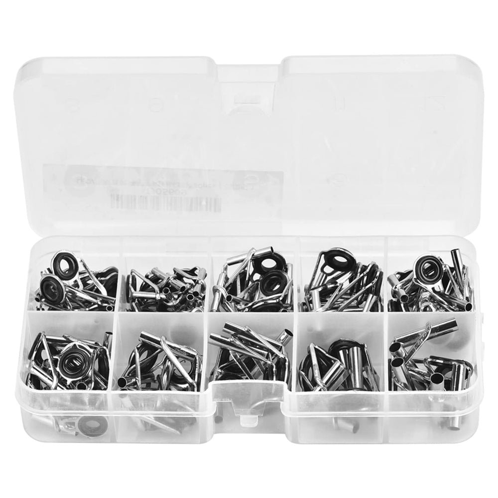 plplaaoo fishing rod guide kit storage case keeps parts organized for field repairs