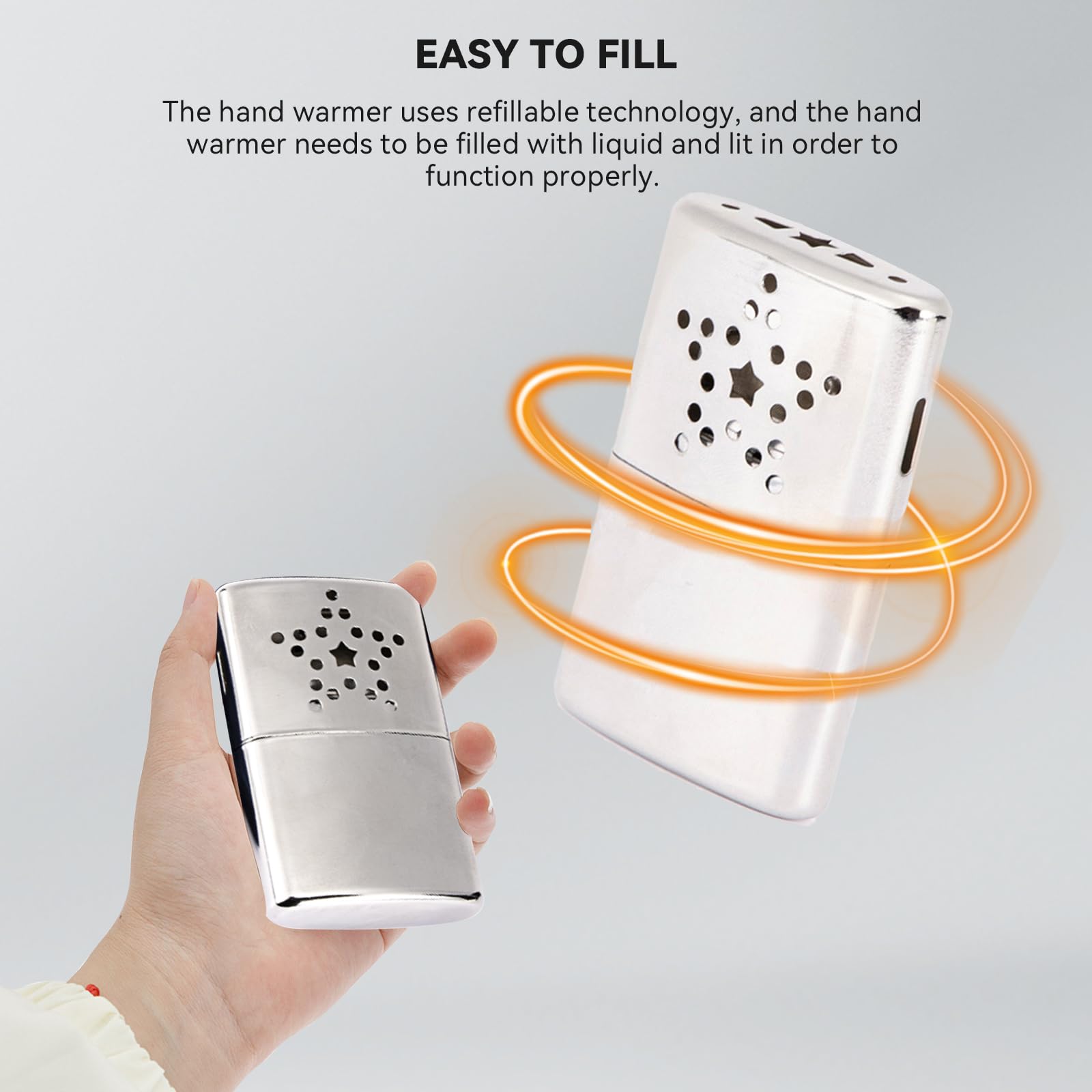 plplaaoo hand warmer with storage pouch for travel organization