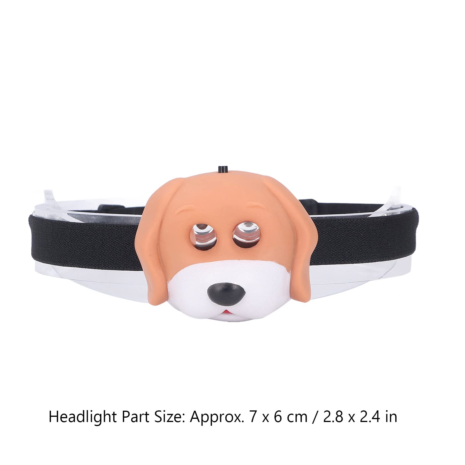 plplaaoo headlamp in dark night use illuminates trails