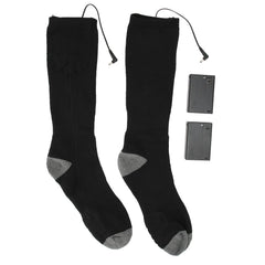 plplaaoo heated socks demonstrate fast heat up for instant warmth on cold trails