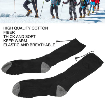 plplaaoo heated socks illustrate one side heating targets chilly spots