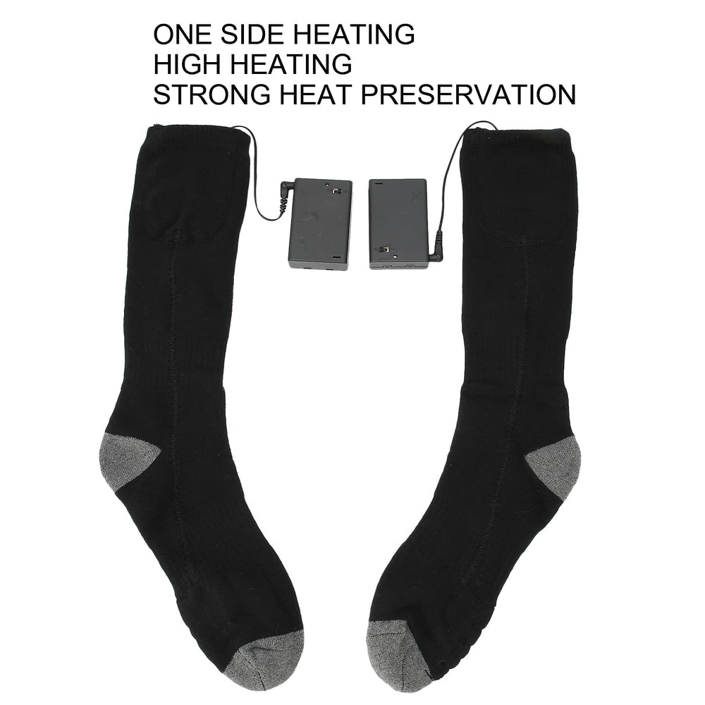 plplaaoo heated socks highlight washable design with removable battery compartments