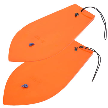 Plplaaoo compact trolling board stores easily on a crowded boat deck.