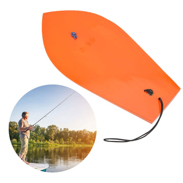 plplaaoo trolling board utilizes saltwater-resistant plastic for durability.