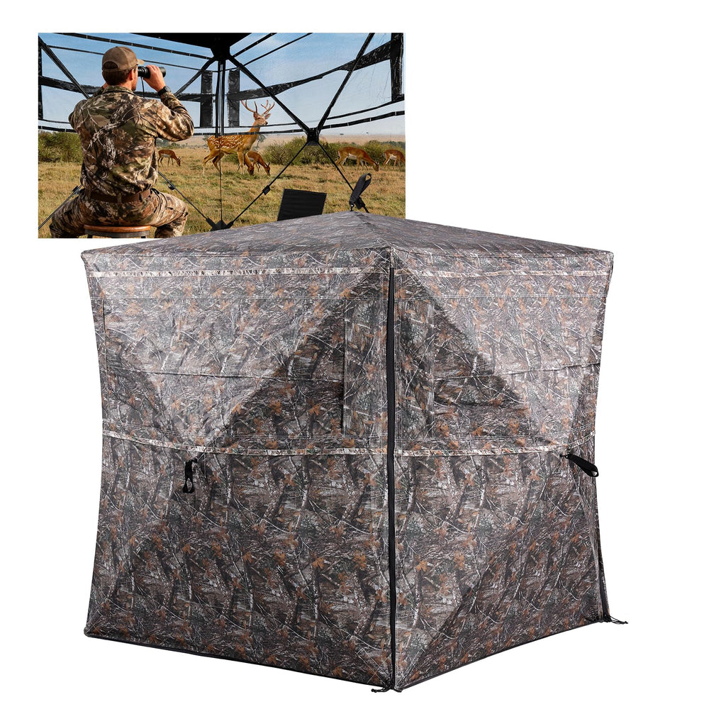 Plscoverit hunting blind 360-degree panels for discreet all-around observation