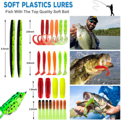 Stainless steel hooks and weights for saltwater and freshwater