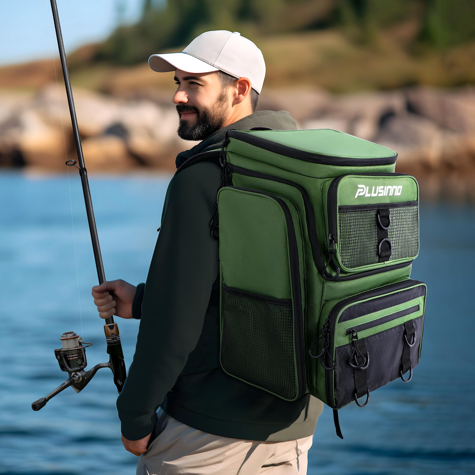 PLUSINNO 900D fabric delivers rugged durability and rain protection for rugged days.