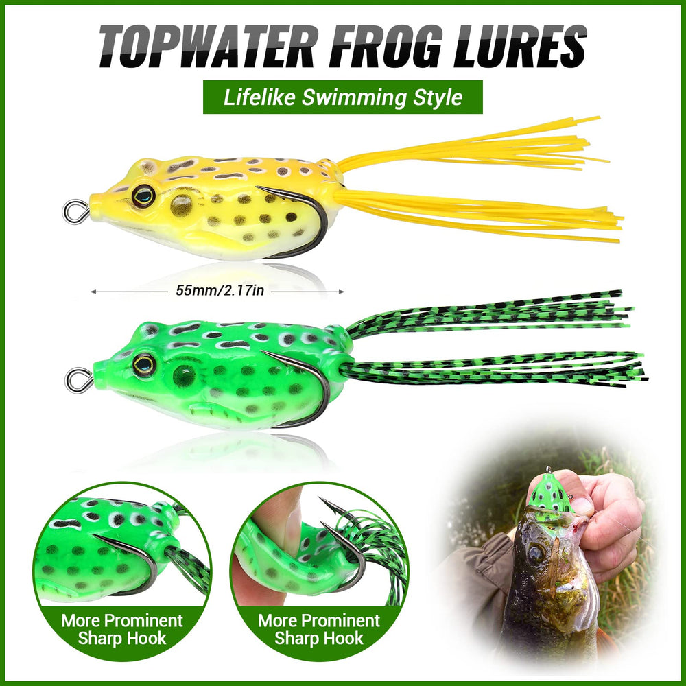 Lures for bass: crankbaits included