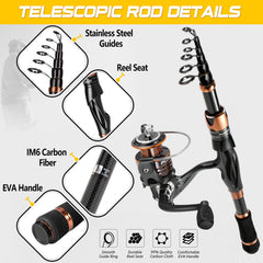 PLUSINNO Bronze Warrior rod EVA handle slip resistant grip in wet conditions
