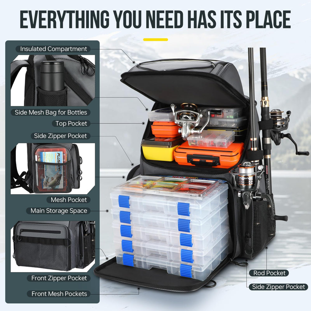 PLUSINNO cooler compartment keeps drinks cold and snacks fresh on hot days