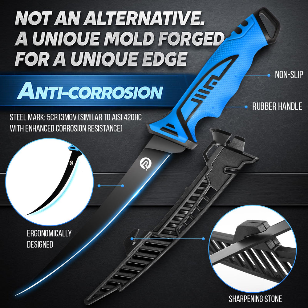 PLUSINNO corrosion-resistant fishing pliers withstand saltwater for durable use.