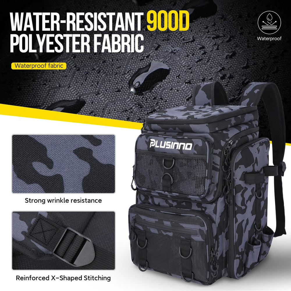 PLUSINNO ergonomic design reduces shoulder strain on long fishing trips