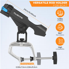 PLUSINNO eco-friendly material rod holder resists corrosion for long outdoor use