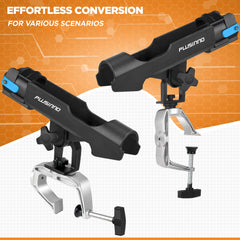 PLUSINNO 360-degree adjustable rod holder enables perfect positioning on watercraft