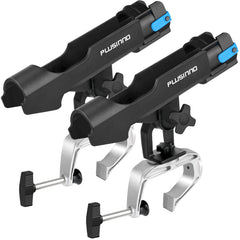 PLUSINNO fishing boat rod holder clamp-opening keeps rods secure during travel