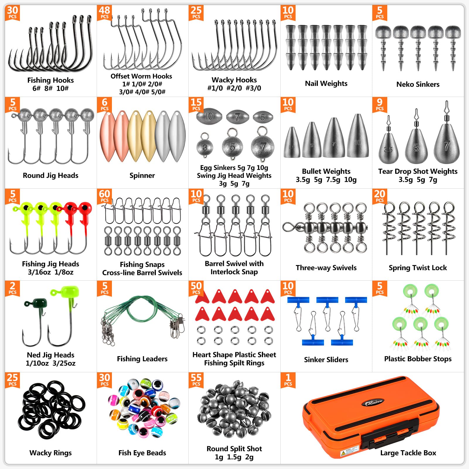 PLUSINNO fishing snaps and swivels provide reliable connections for quick rigs.