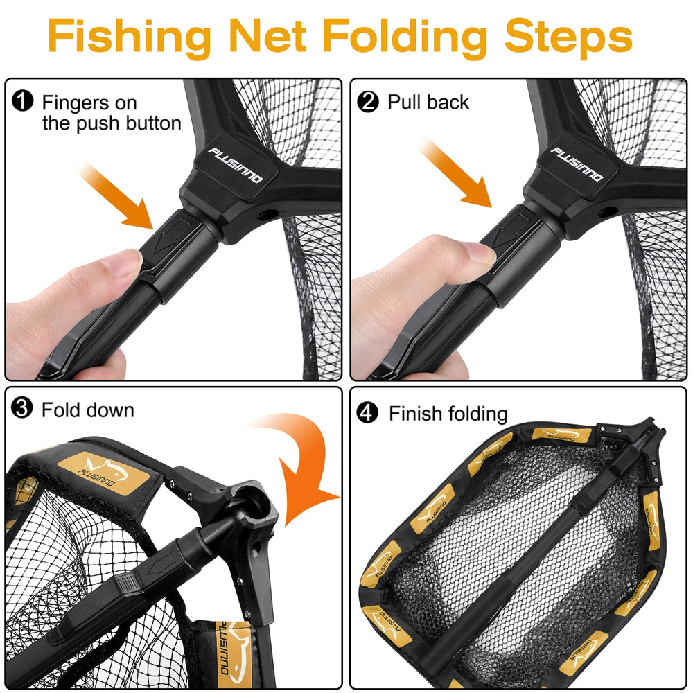 PLUSINNO foldable design keeps the net compact for travel.