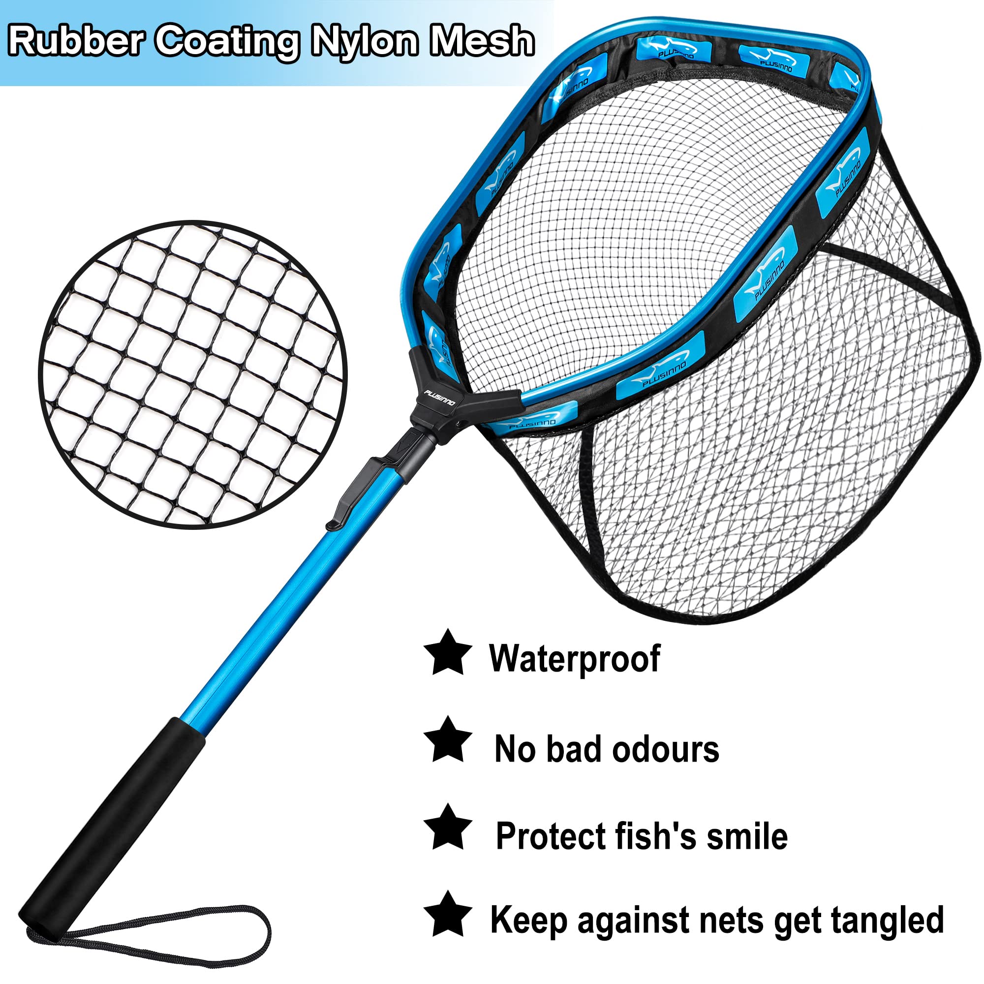 PLUSINNO foldable net folds compactly for storage in small spaces.