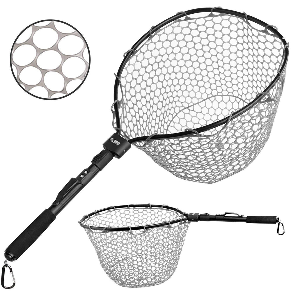 Gift-ready PLUSINNO fishing net for Father's Day