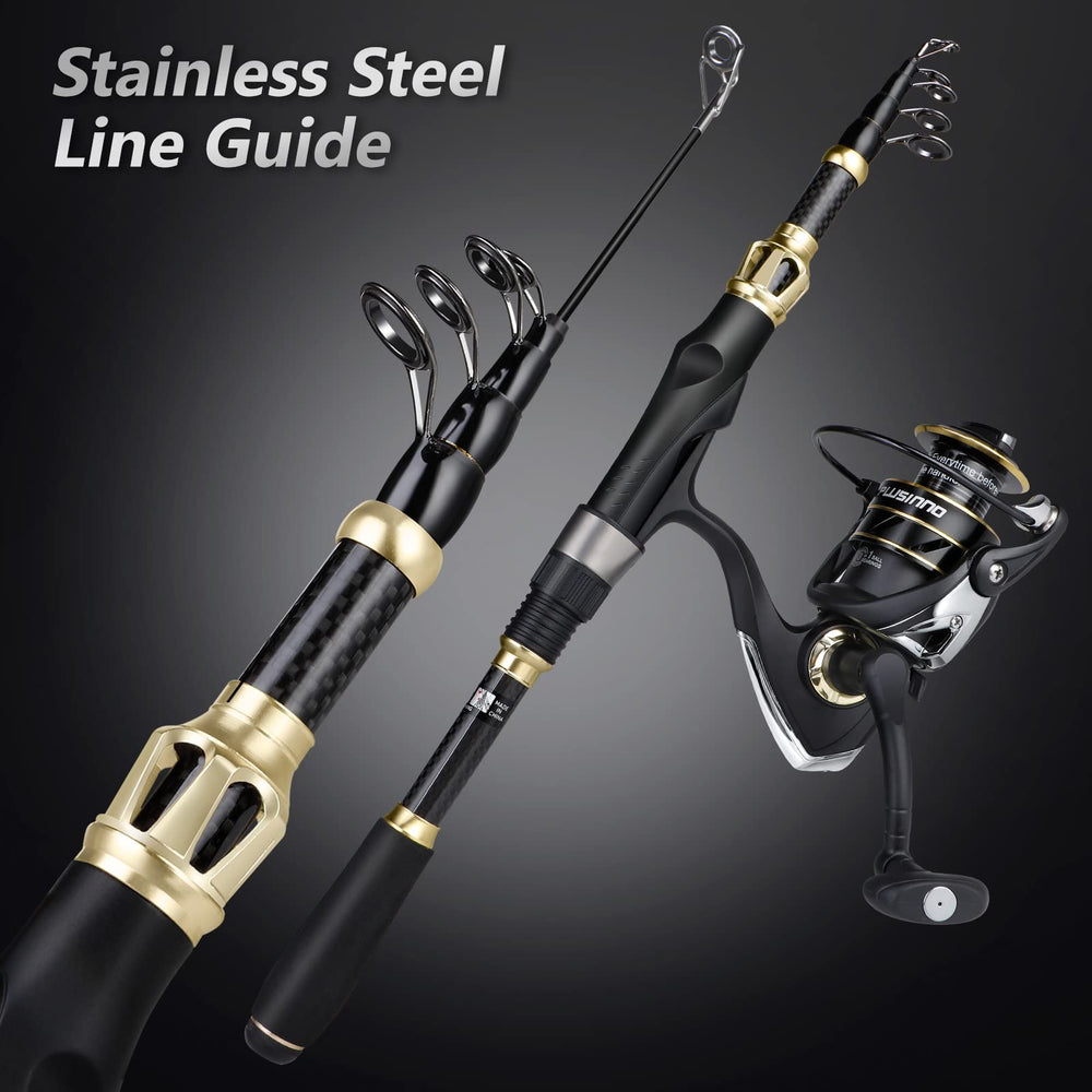 PLUSINNO freshwater and saltwater ready setup supports versatile fishing outings.