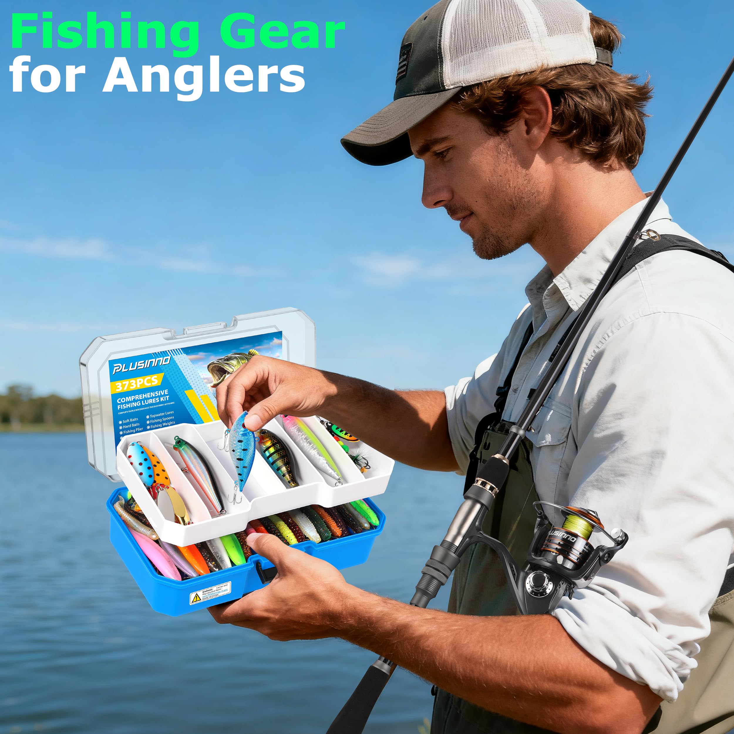 PLUSINNO fishing gift set is a thoughtful present for men who love bass.