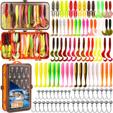 Gift-ready PLUSINNO fishing lure kit for men