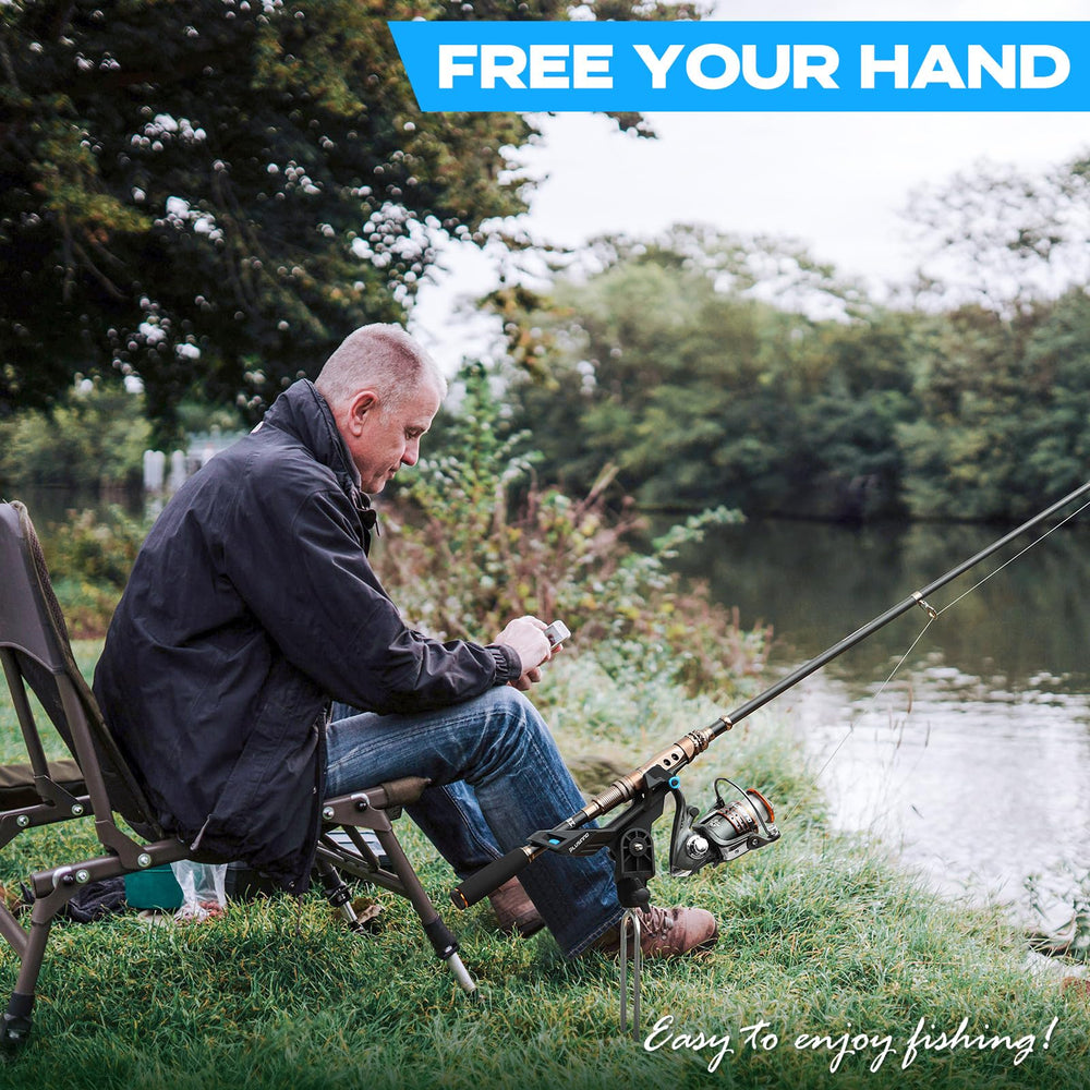 PLUSINNO detachable portable design fits in tackle bag.