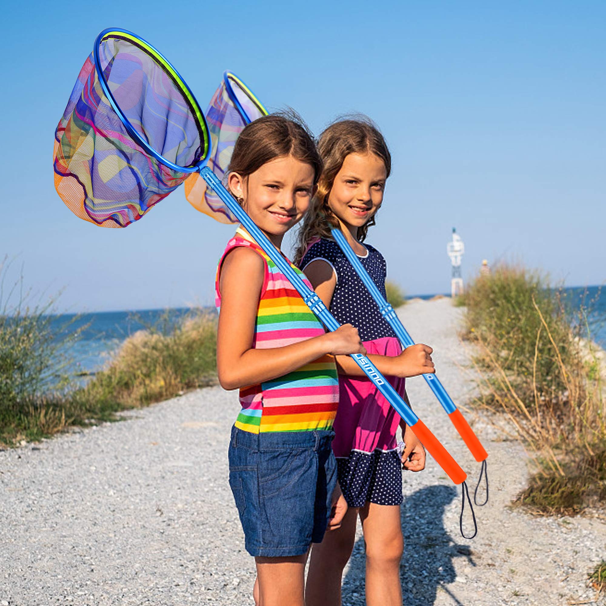 Plusinno Kids Fishing Net supports catch-and-release play with gentle handling.